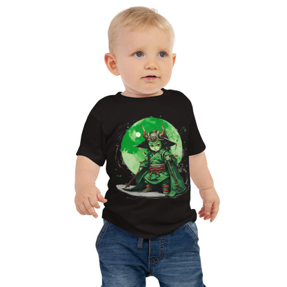 T-shirt Noir pour enfant - Chibi Warrior - Mori no Chibi Samuraï