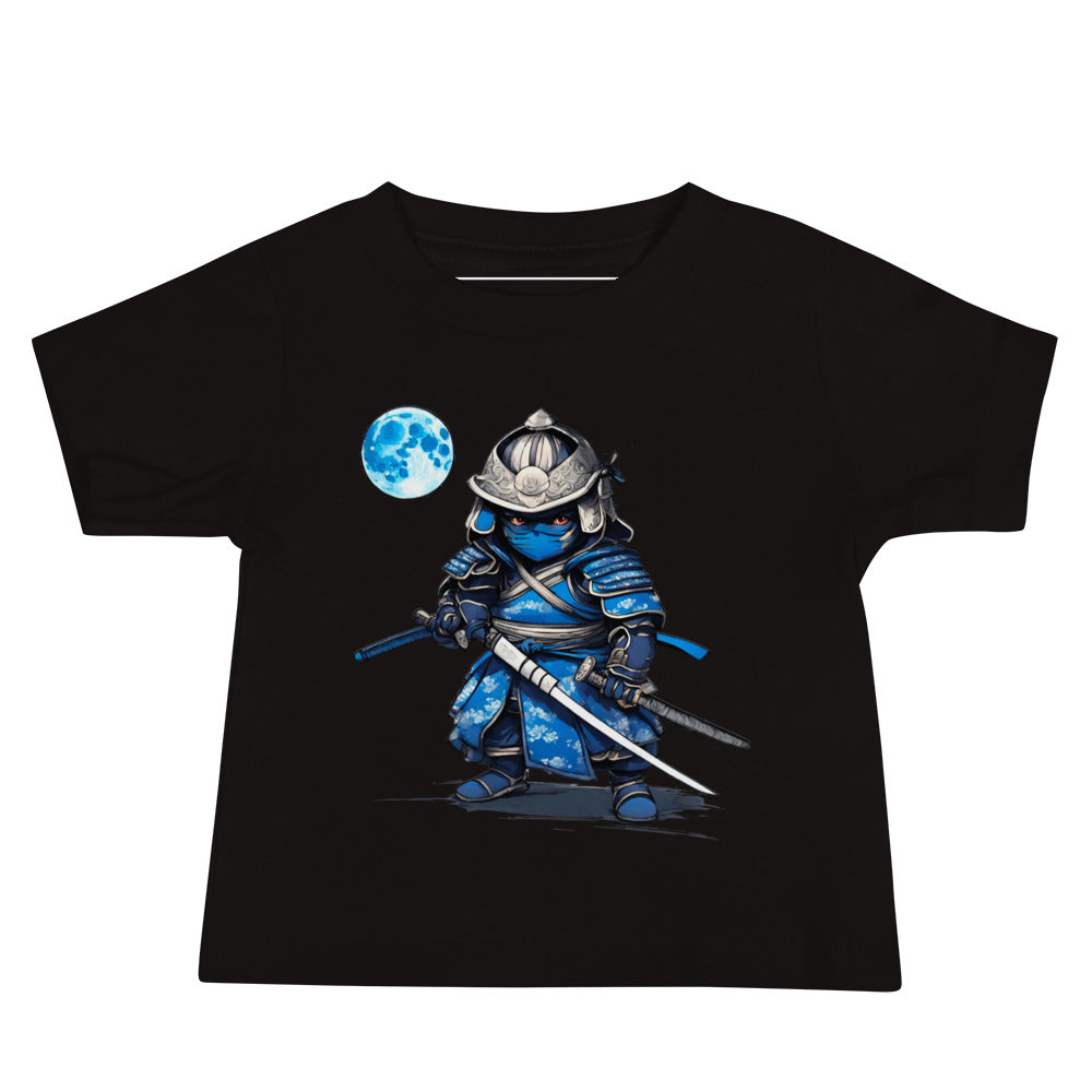 T-shirt Noir pour enfant - Chibi Warrior - Yuki no Chibi Samuraï