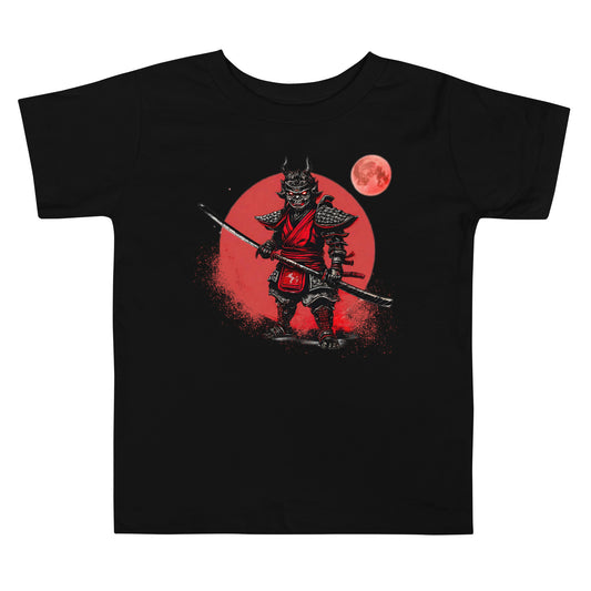 T-shirt Noir pour enfant - Chibi Warrior - First Chibi Oni Samuraï