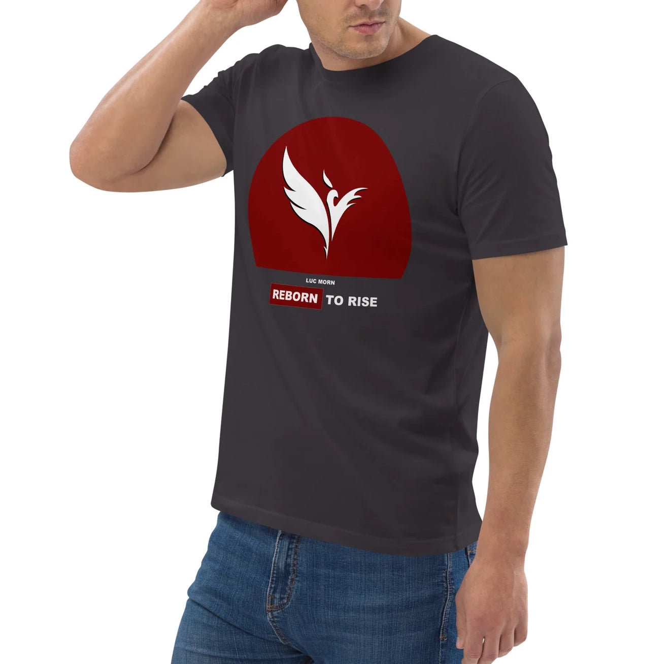 T-shirt - Noir - The phoenix of the rising sun - Reborn One